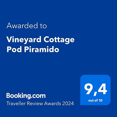 Vineyard Cottage Pod Piramido Dobrnic Exteriör bild