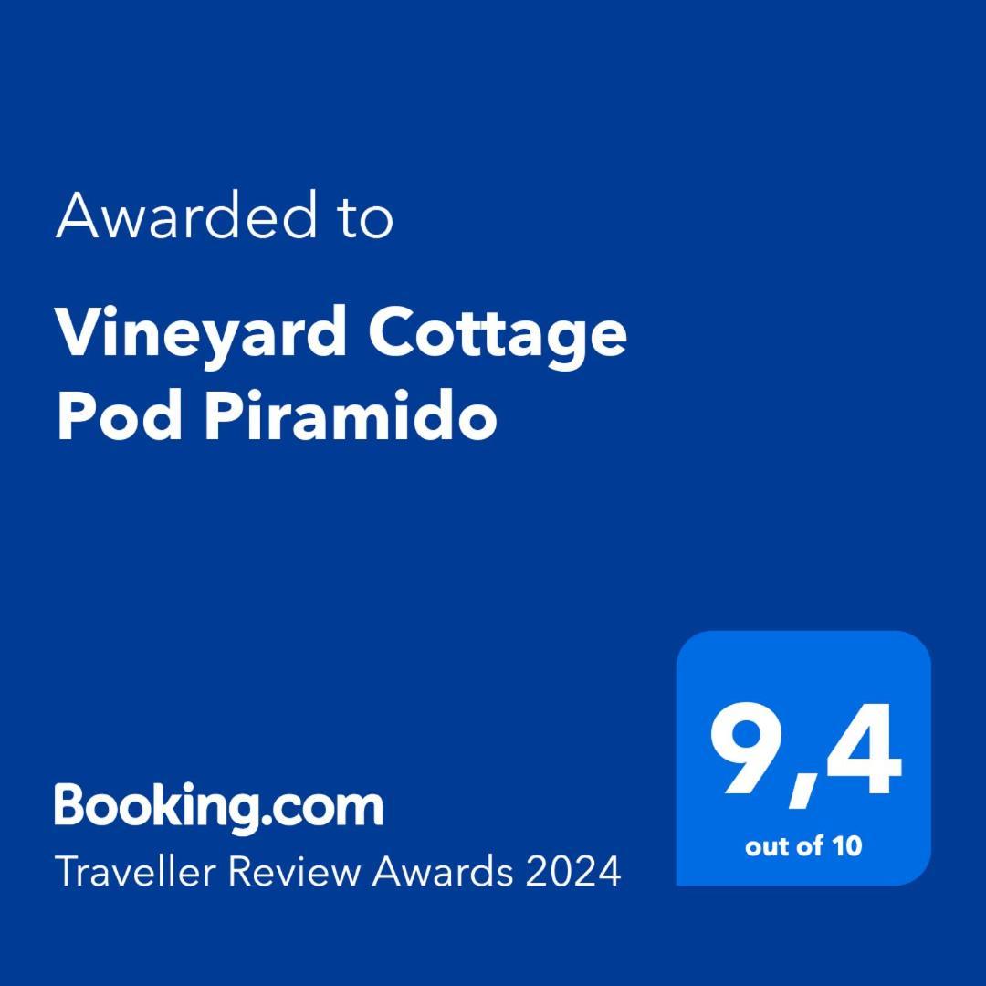Vineyard Cottage Pod Piramido Dobrnic Exteriör bild